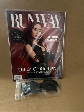 The Devil Wears Prada 2 - Movie Collectible Magazine w/Glasses - Emily Charlton